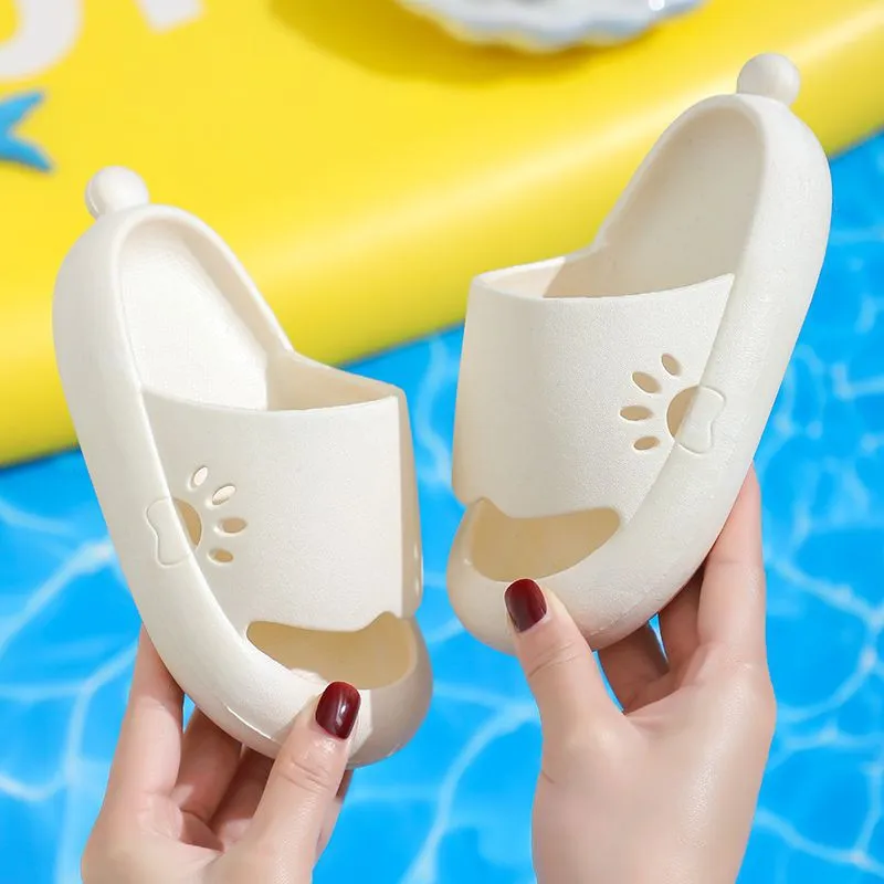 VLOVELAW Children's Slip-on Slippers Girls' Cute Princess Non-Slip Soft Bottom Home Outdoor Slippers Summer Wholesale