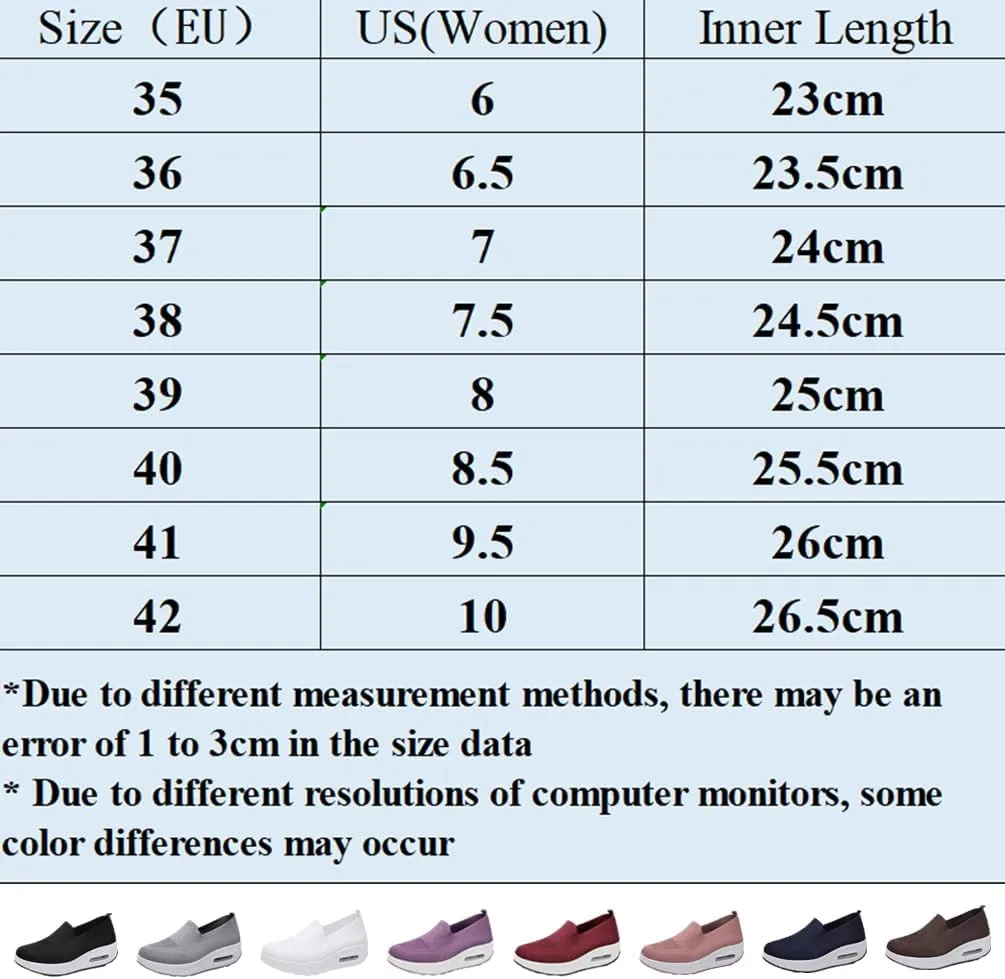Vogany Shoes for Women, Vogany Shoes Orthopedic Sneakers Women, Slip on Breathable Mesh Platform Stretch Soft with Insole