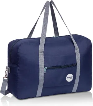 WANDF For Spirit Airlines Personal Item Bag 18x14x8 Travel Duffel Bag Underseat Foldable Carry-on Luggage for Women