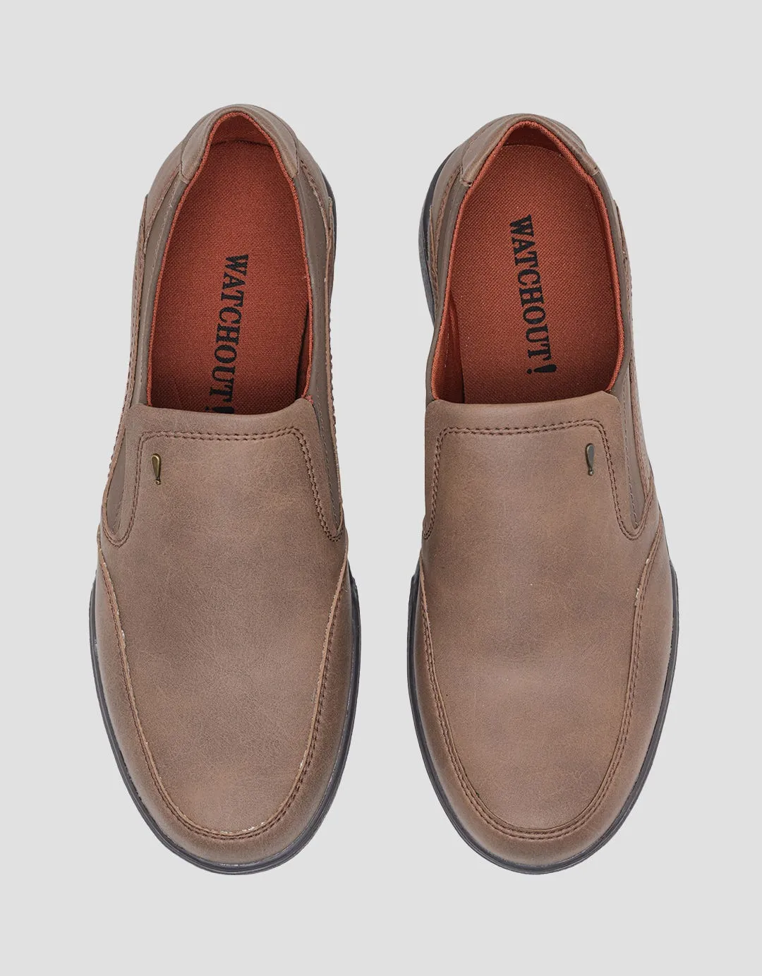 Watchout Sepatu Moccasin Elegan Pria