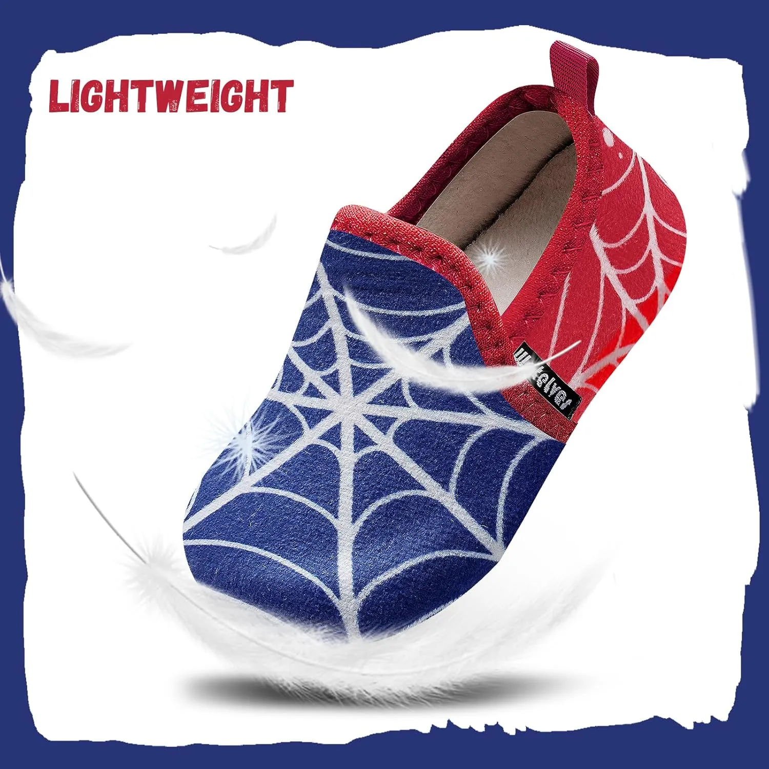 WateLves Kids Toddler Slippers Girls Boys Slip on House Shoes Lightweight Anti Slip Sock Slippers Winter Indoor Outdoor Walking Shoes