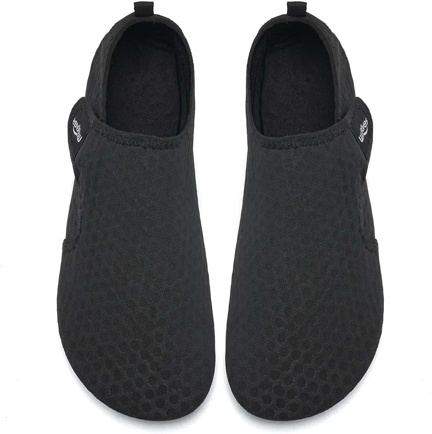 WateLves Water Shoes for Women Men Swim Beach Aqua Socks Quick Dry Barefoot House Slippers Travel Shoes with Adjustable Magic Tape for Pool Diving Boating Yoga Surf