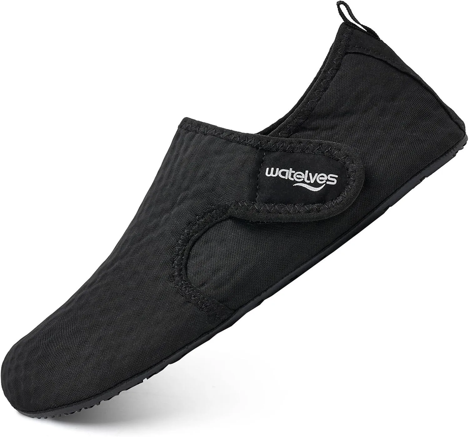 WateLves Water Shoes for Women Men Swim Beach Aqua Socks Quick Dry Barefoot House Slippers Travel Shoes with Adjustable Magic Tape for Pool Diving Boating Yoga Surf