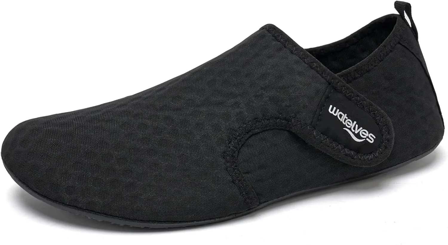 WateLves Water Shoes for Women Men Swim Beach Aqua Socks Quick Dry Barefoot House Slippers Travel Shoes with Adjustable Magic Tape for Pool Diving Boating Yoga Surf