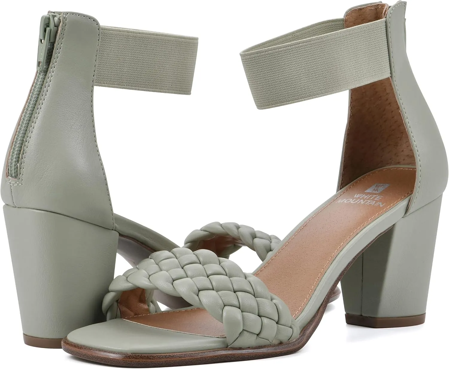 WHITE MOUNTAIN Women's Backer Block Heel