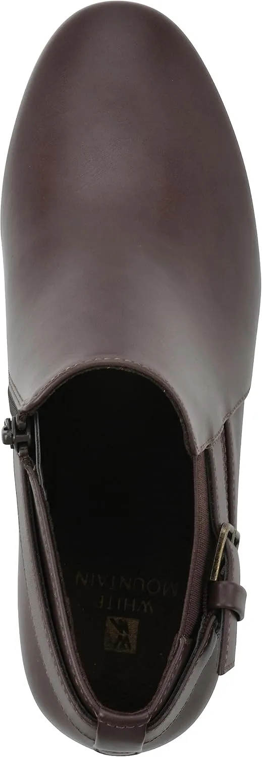 WHITE MOUNTAIN Women's Shoes Noah Block Heel Bootie