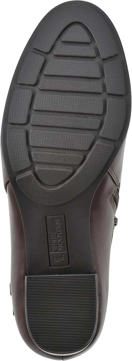 WHITE MOUNTAIN Women's Shoes Noah Block Heel Bootie