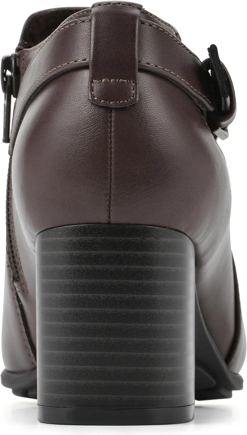 WHITE MOUNTAIN Women's Shoes Noah Block Heel Bootie