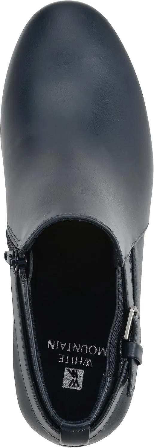 WHITE MOUNTAIN Women's Shoes Noah Block Heel Bootie
