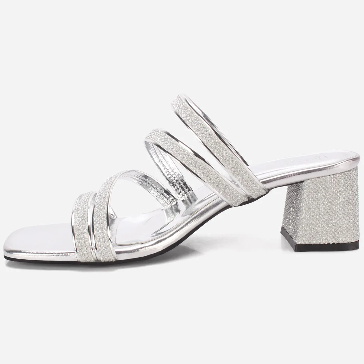 Women "DANIKA" Strappy Block Heel Sandals