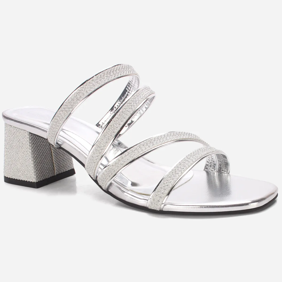 Women "DANIKA" Strappy Block Heel Sandals