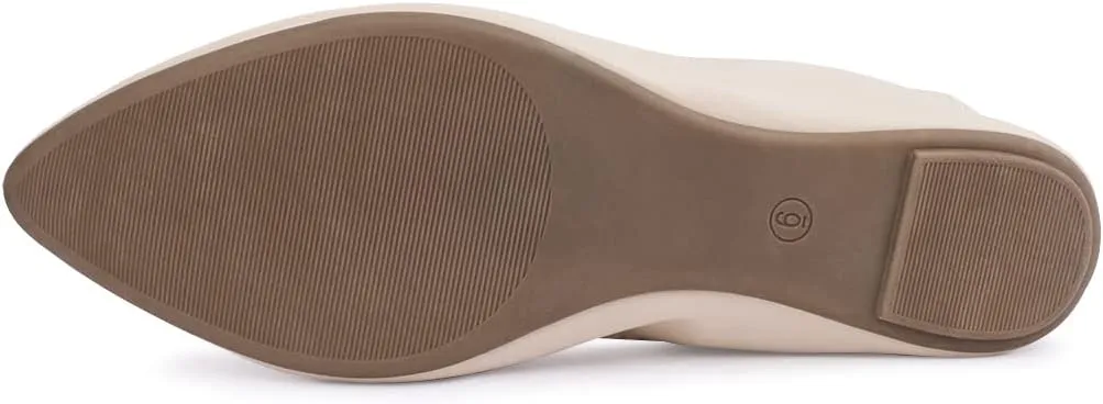 Women's Ballet Flat Slip On Flats - Classic Casual Dress Shoes, Foldable Portable Travel Ballet Walking Shoes