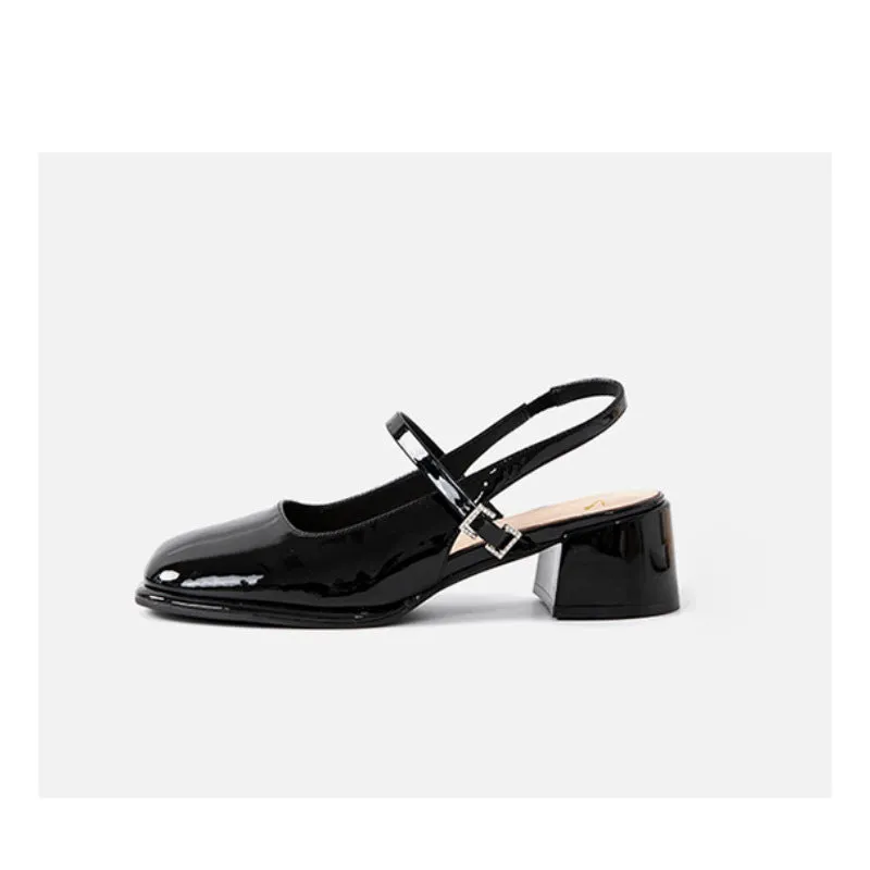 Women's Closed Toe Summer High Fashion Elegant Heels
