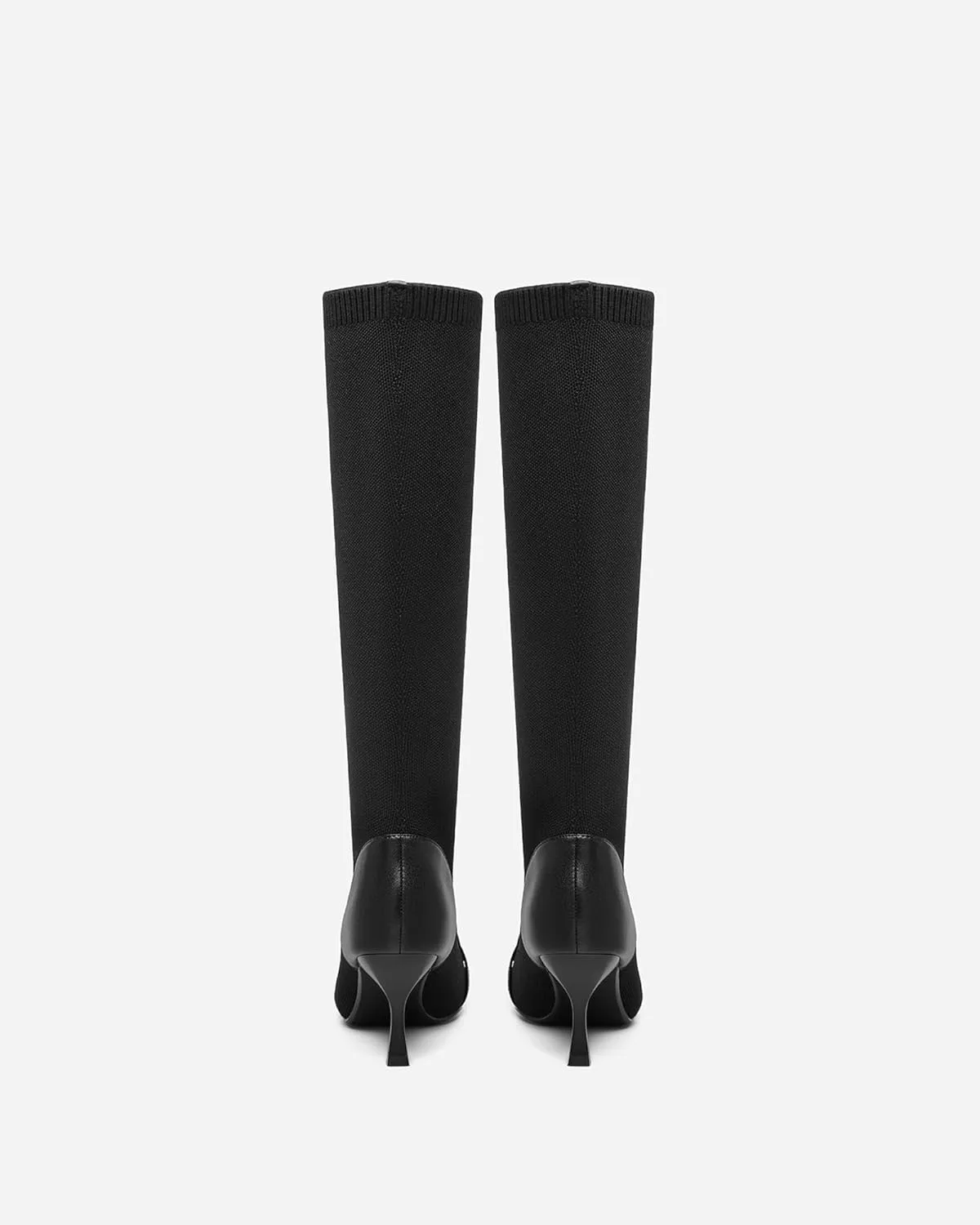 Women’s Elegant Pointed Toe Heeled High Boots