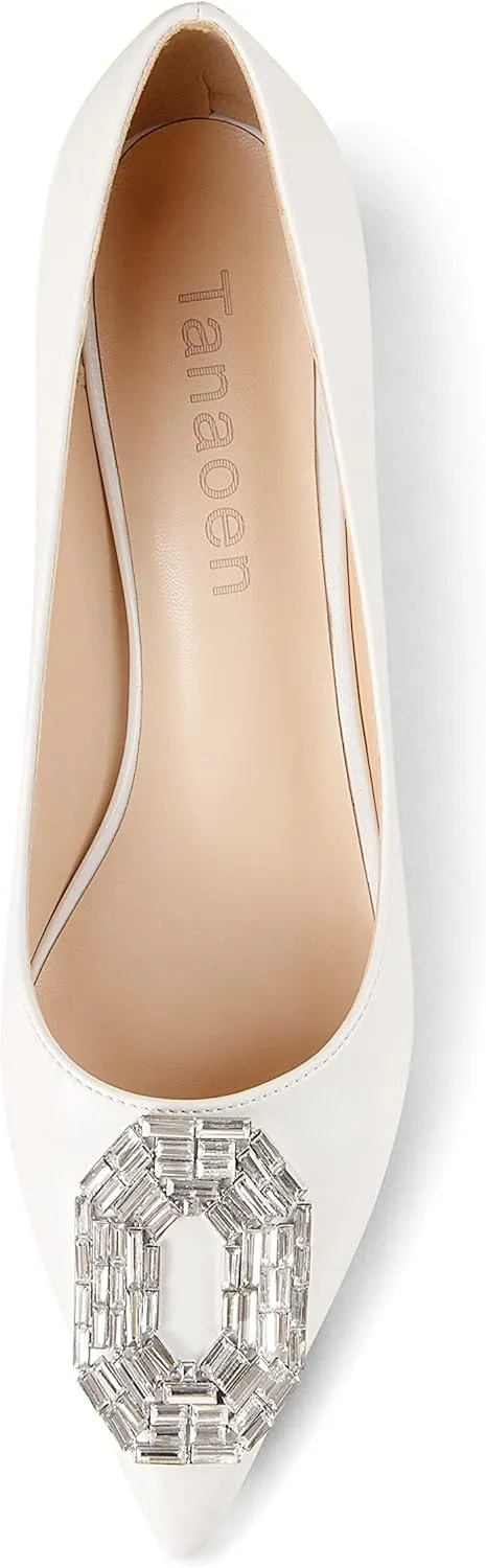 Women's Fashionable and Comfortable Single Shoes with Shallow Pointed Toe Thin Heel and Medium Heel