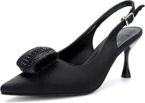 Women's Fine High Heel Pointed Toe Closed Toe Adjustable Ankle Strap Wedding Bridal Prom Shoes High Heels