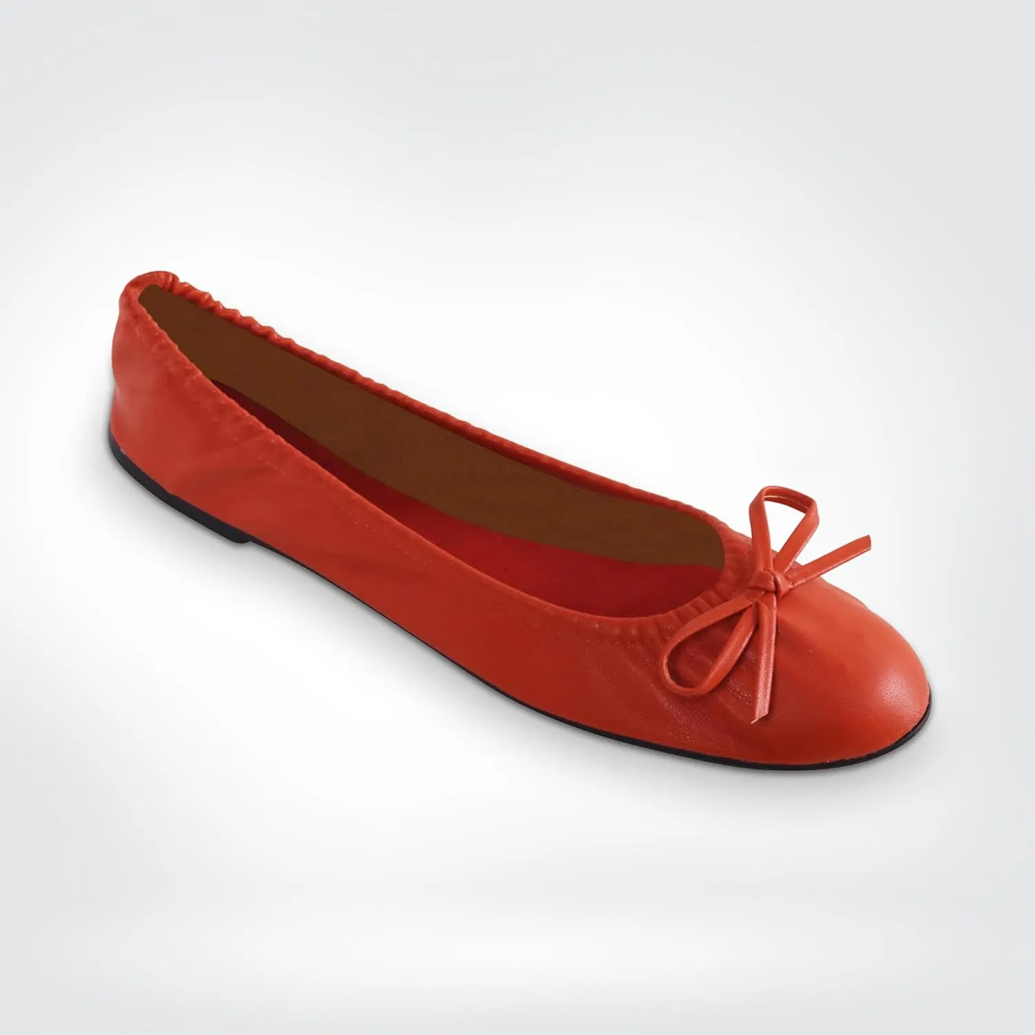 Women's Foldable Travel Ballet Slip On Comfortable Flats Roll Up Walking Shoes with Carrying Pouch
