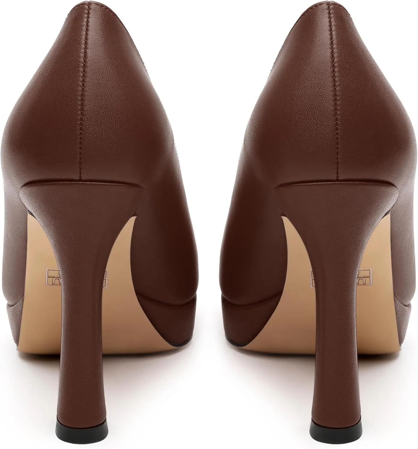 Womens Heeled Pumps, Pointed Toe Platform High Heel Pumps for Women, Platform Stiletto Pumps Shoes 4"