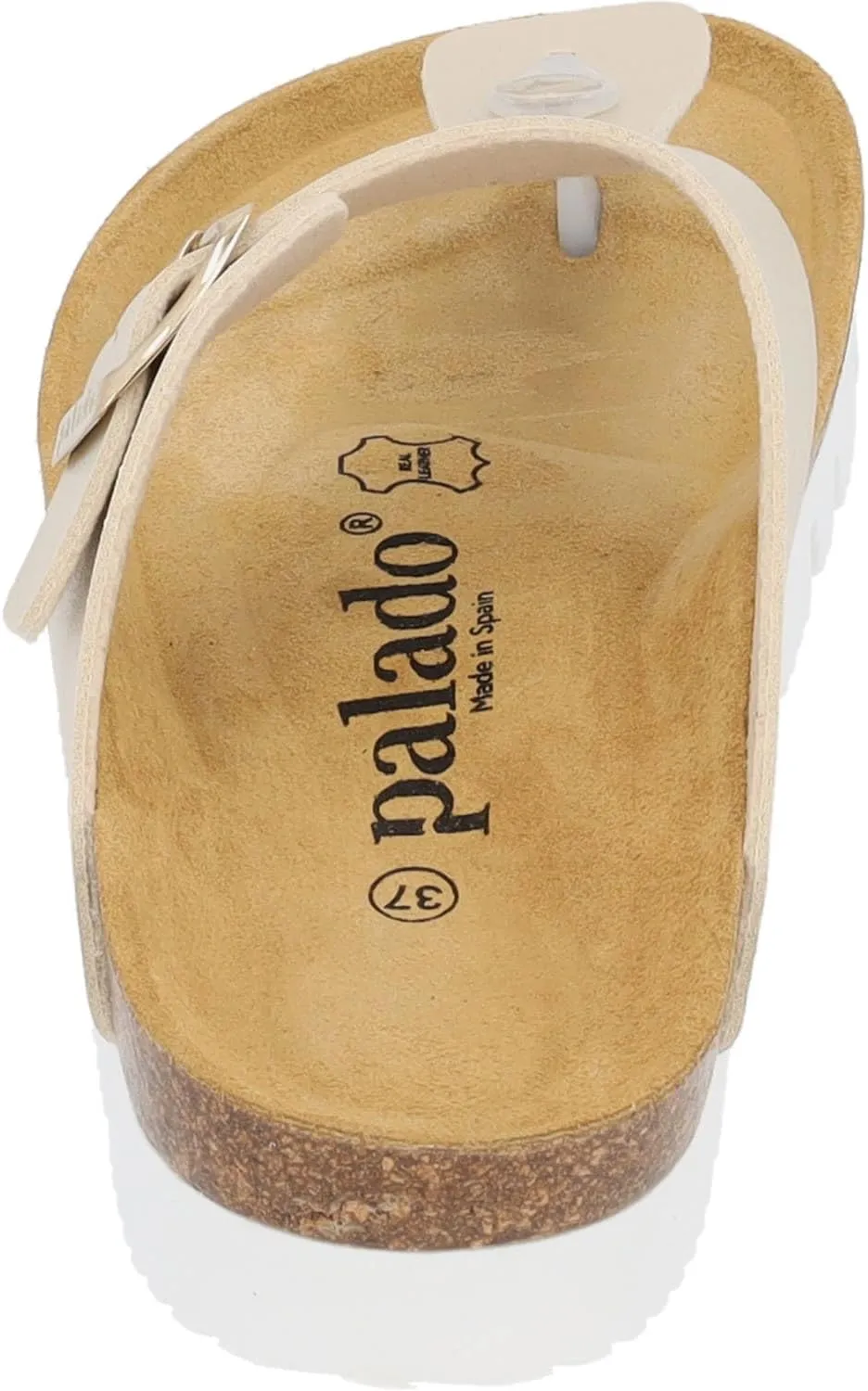 Women's Kos PL Metallic Toe Separator - Made in Spain - Upper with Shimmering Metallic Finish - Platform EVA Sole - Suede Insole