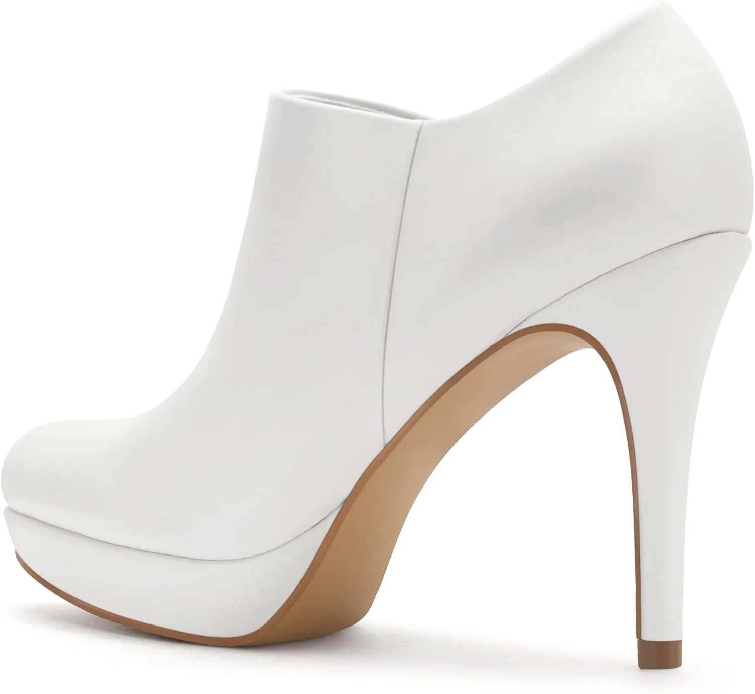 Women's Platform Booties Stiletto Ankle Boots High Heel Booties Winter Dress Shoes
