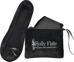 Women's Portable Foldable Ballet Flats Shoes Roll Up Slippers for Travel