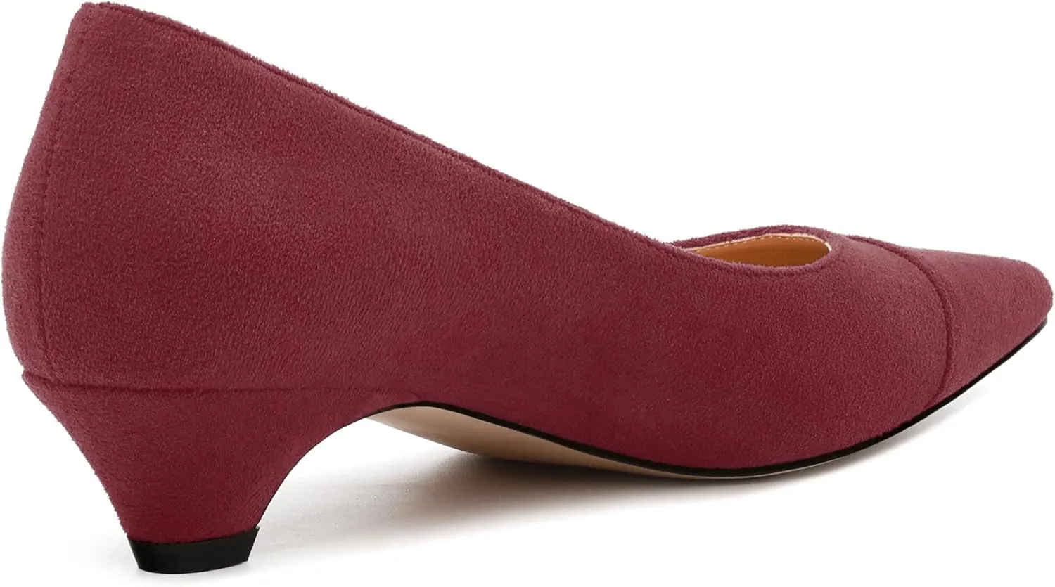 Women's Pumps, Pointed Toe Kitten Heels Shoes for Women, Fashion Classic Pointed Toe Dress Pumps Shoes