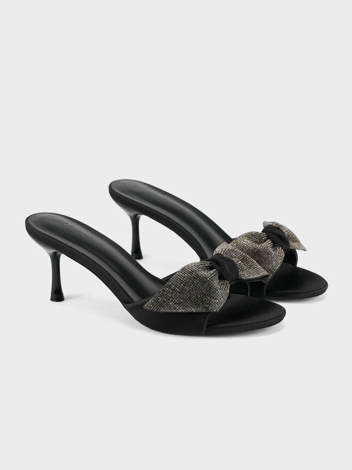 Womens "EUODIA" Shimmery Decorated Sandals