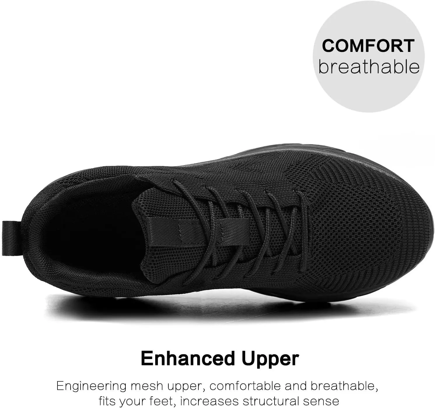 Womens Running Shoes Slip-on Walking Tennis Sneakers Lightweight Breathable Casual Soft Sole Mesh Workout Sports Shoes