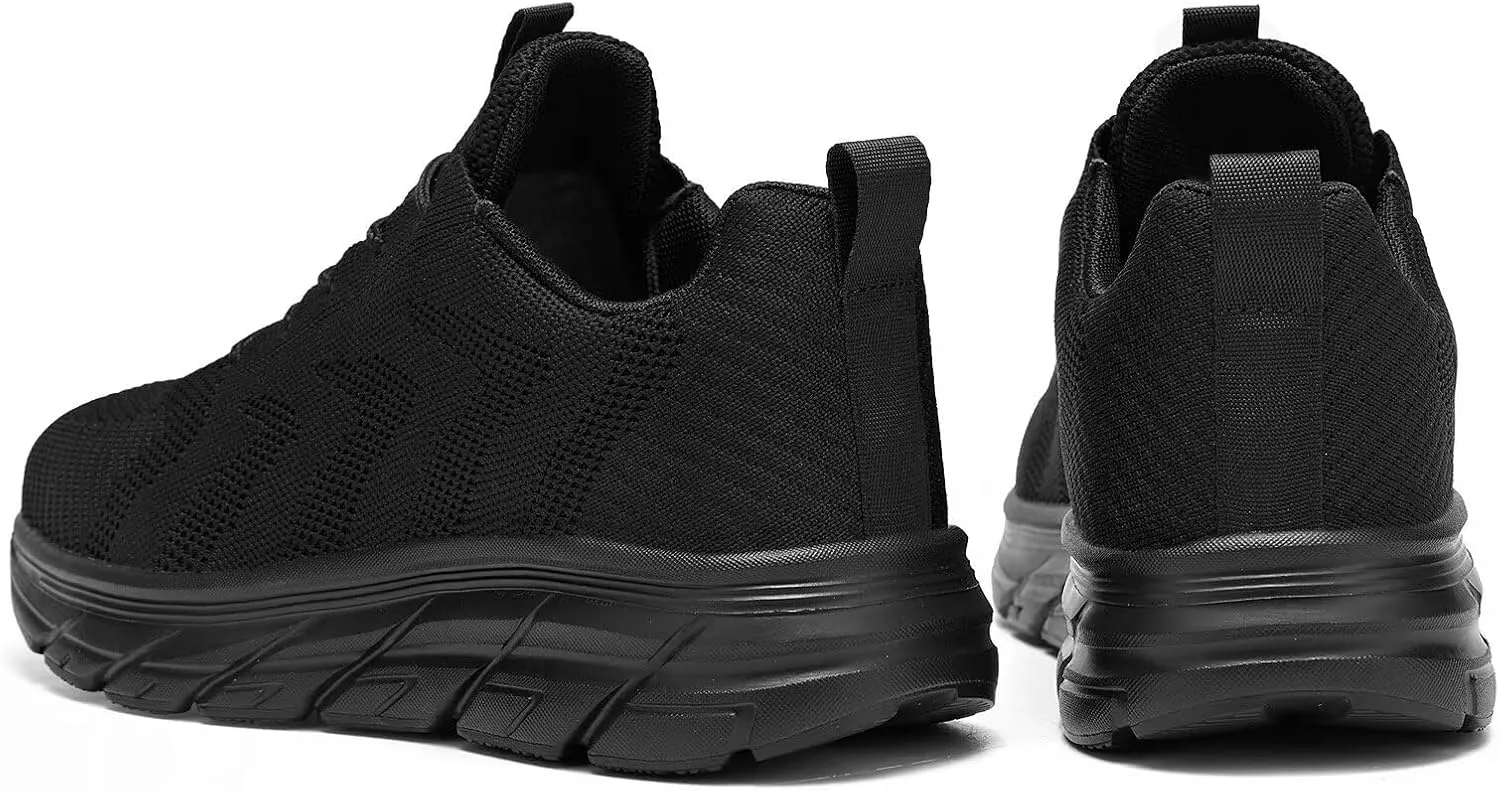 Womens Running Shoes Slip-on Walking Tennis Sneakers Lightweight Breathable Casual Soft Sole Mesh Workout Sports Shoes