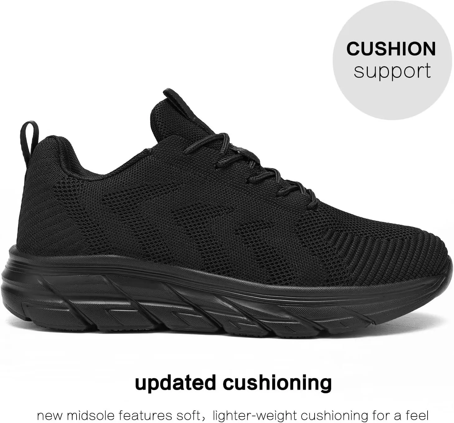 Womens Running Shoes Slip-on Walking Tennis Sneakers Lightweight Breathable Casual Soft Sole Mesh Workout Sports Shoes