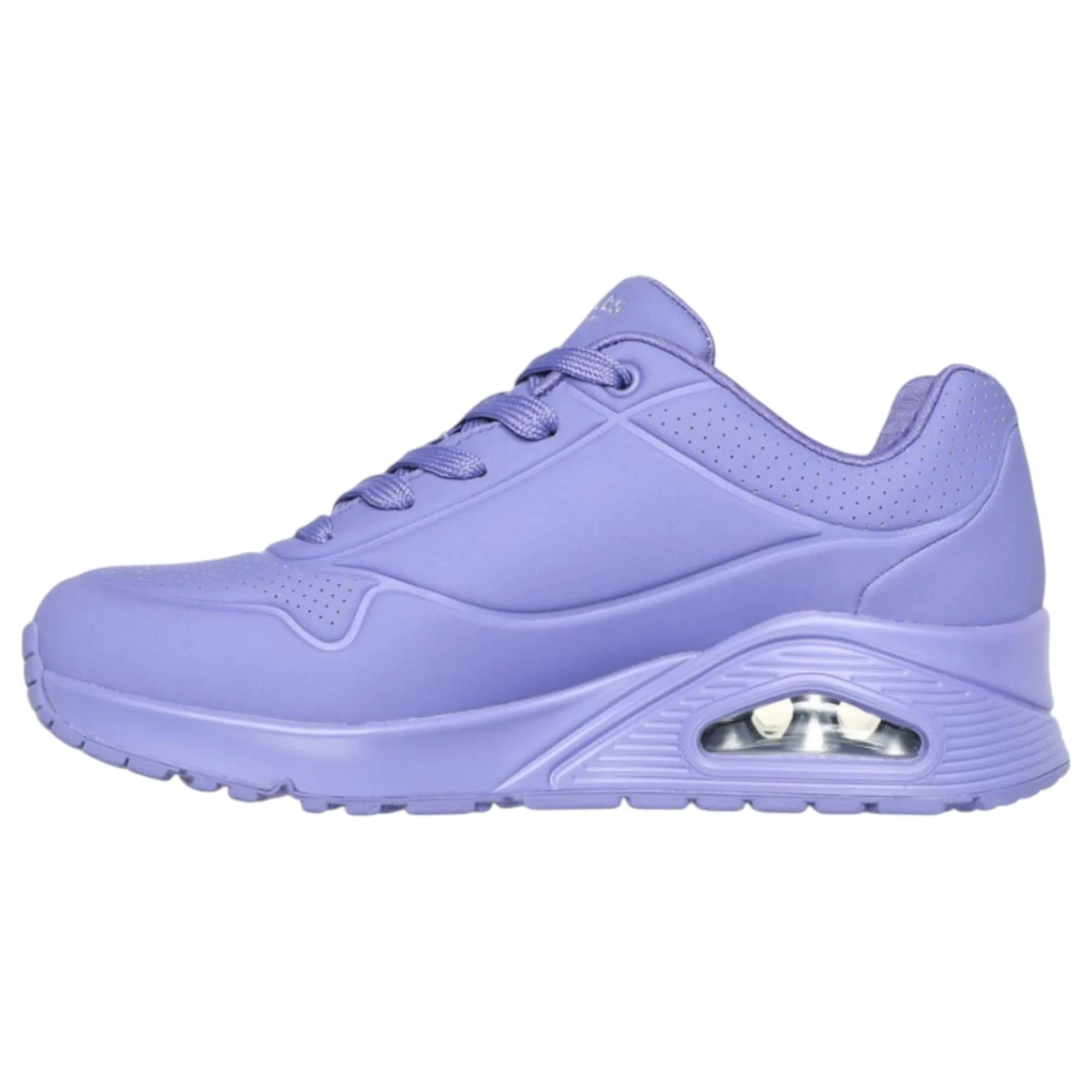 Womens Skechers Uno - Stand On Air Shoes Lilac
