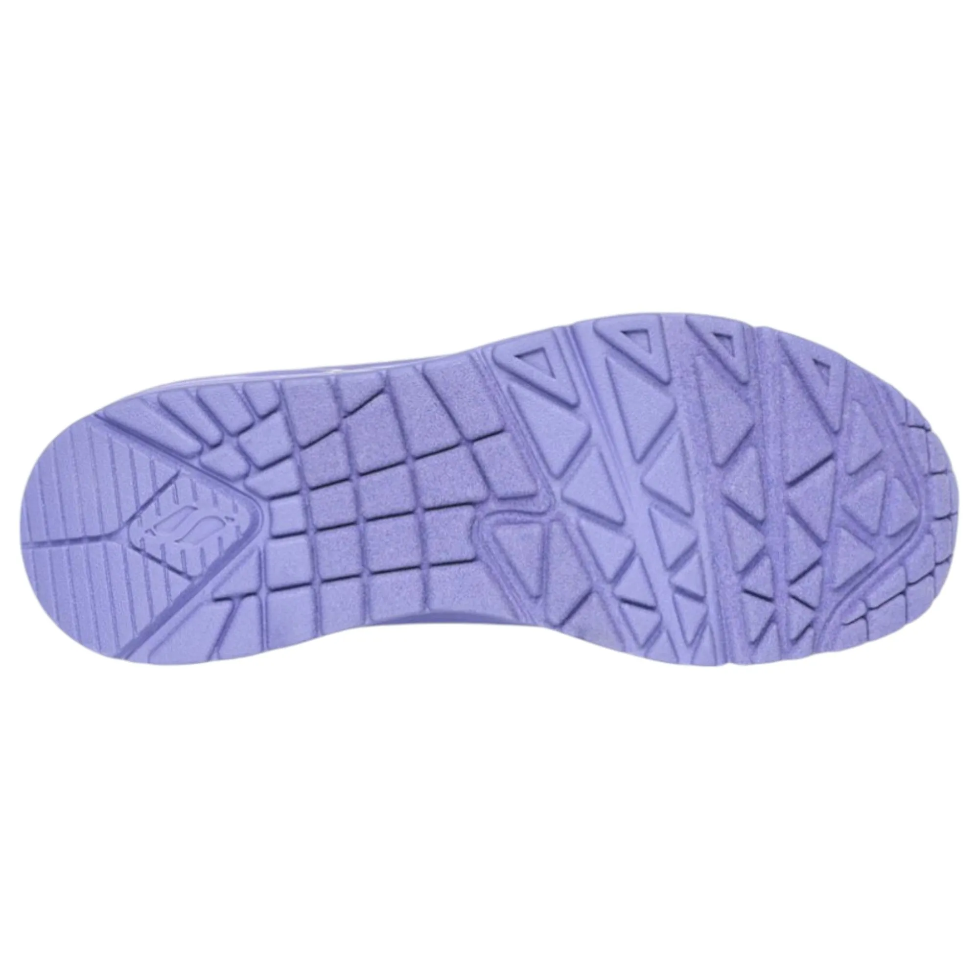 Womens Skechers Uno - Stand On Air Shoes Lilac