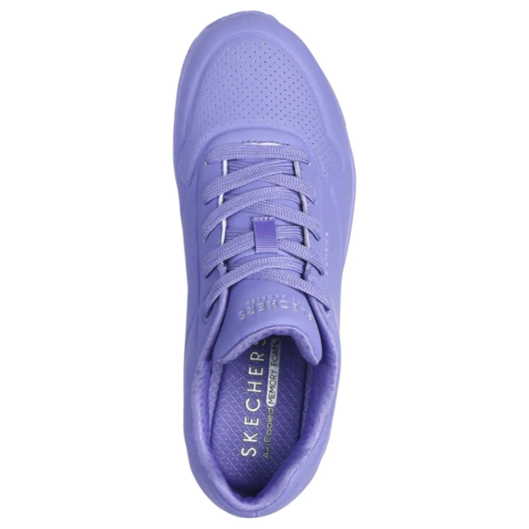 Womens Skechers Uno - Stand On Air Shoes Lilac