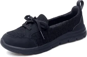 Women's Slip-On Orthopedic Walking Shoes,Kotsas Breathable Casual Arch Support Non-Slip Shoes,Low Top Soft Sole Sneakers for Women