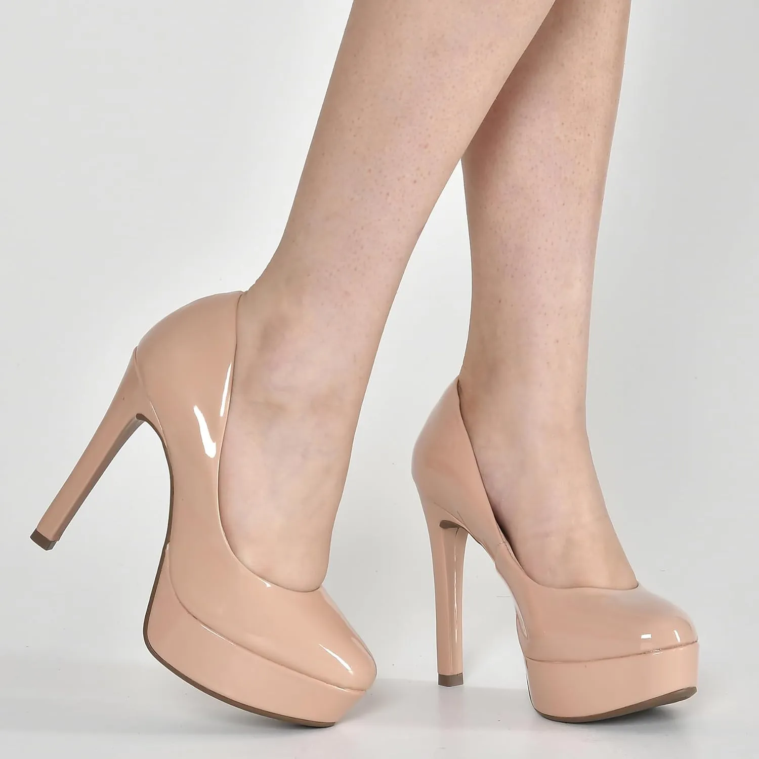 Women's Stiletto High Heel Platform Pumps