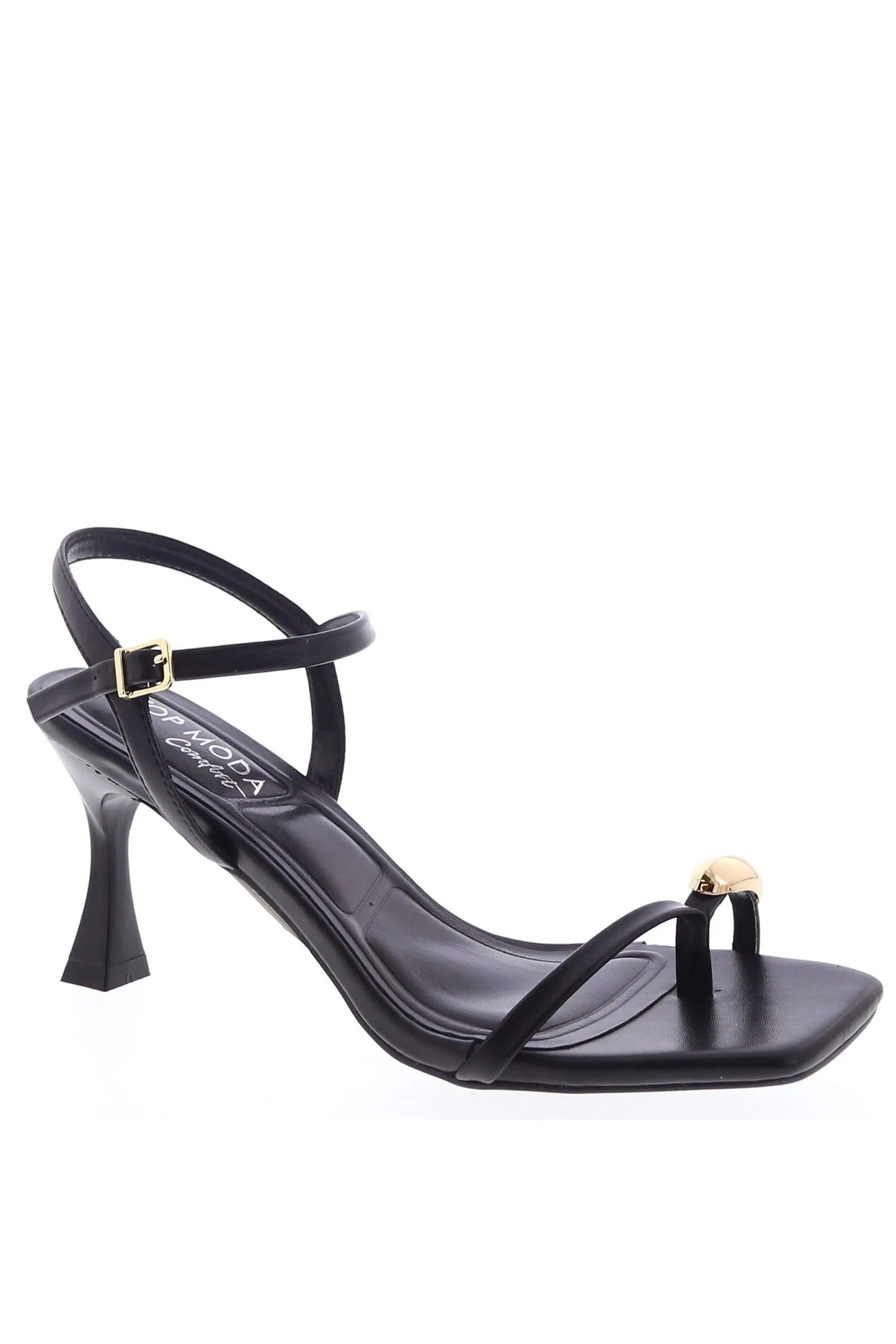 Women's Thong Heel with Ring Trim- ROSSIE23