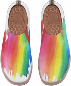Women's Travel Walking Shoes Knit Slip On Casual Loafers