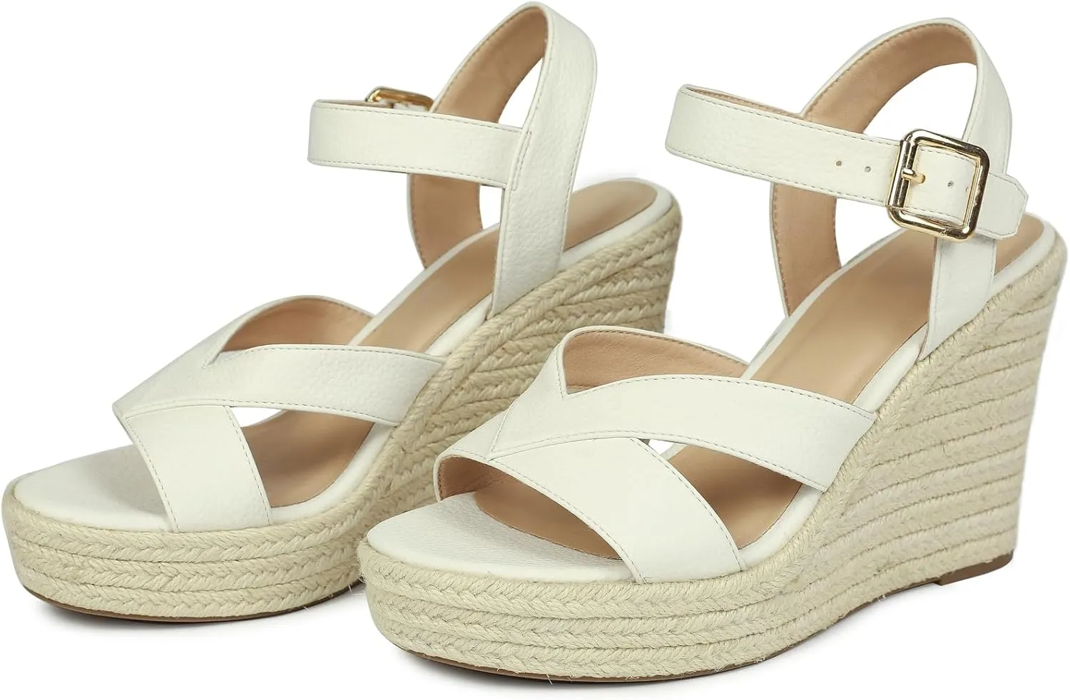 Women's Wedges Sandals Platform Open Toe Espadrille Sandals