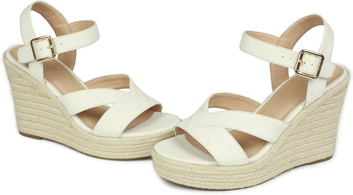 Women's Wedges Sandals Platform Open Toe Espadrille Sandals