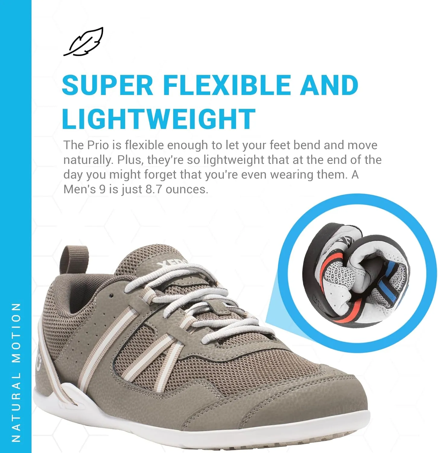 Xero Shoes Men’s Prio Barefoot Athletic Sneaker