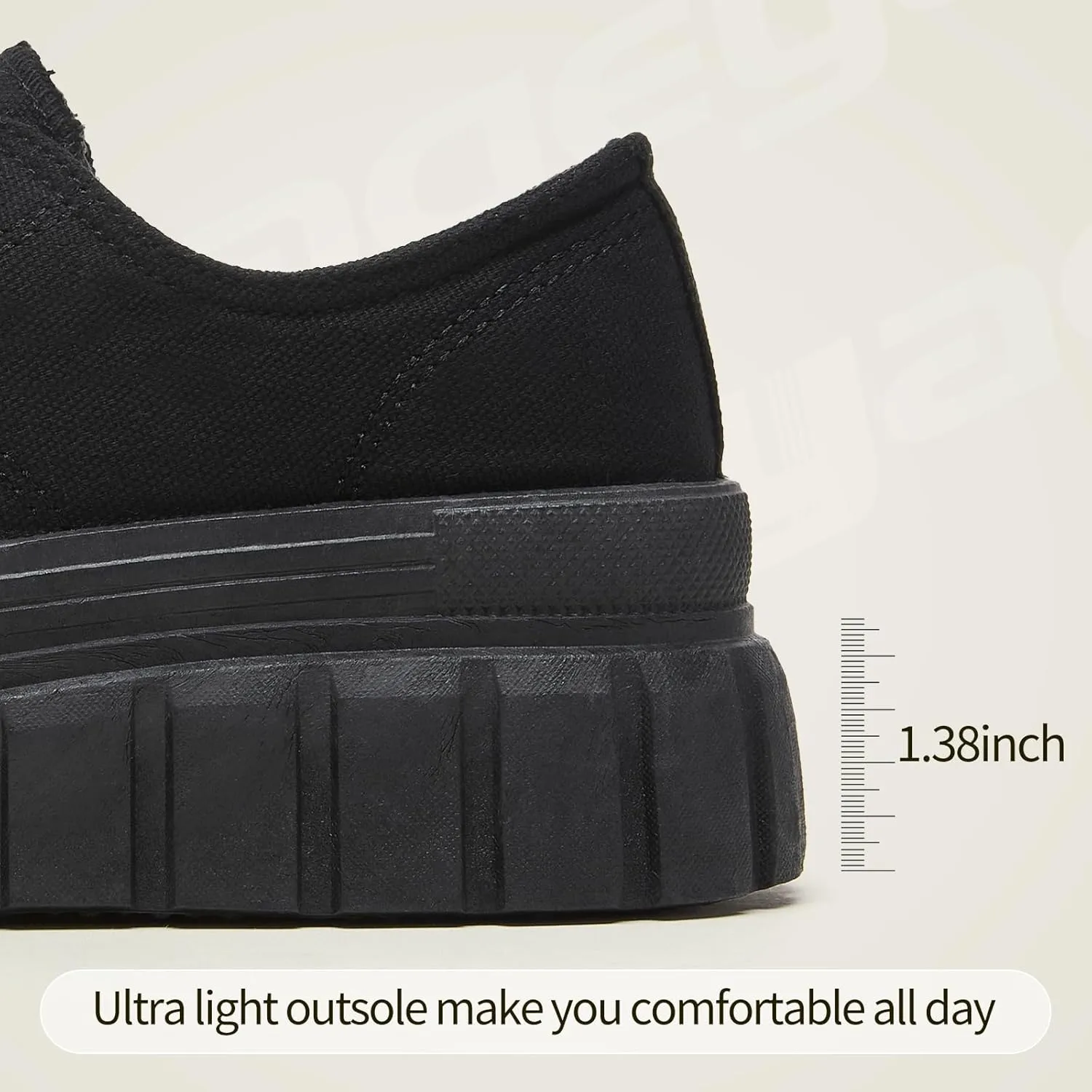 yageyan Womens Platform Sneakers Canvas Shoes for Women White Low Top Classic Casual Tennis Shoes