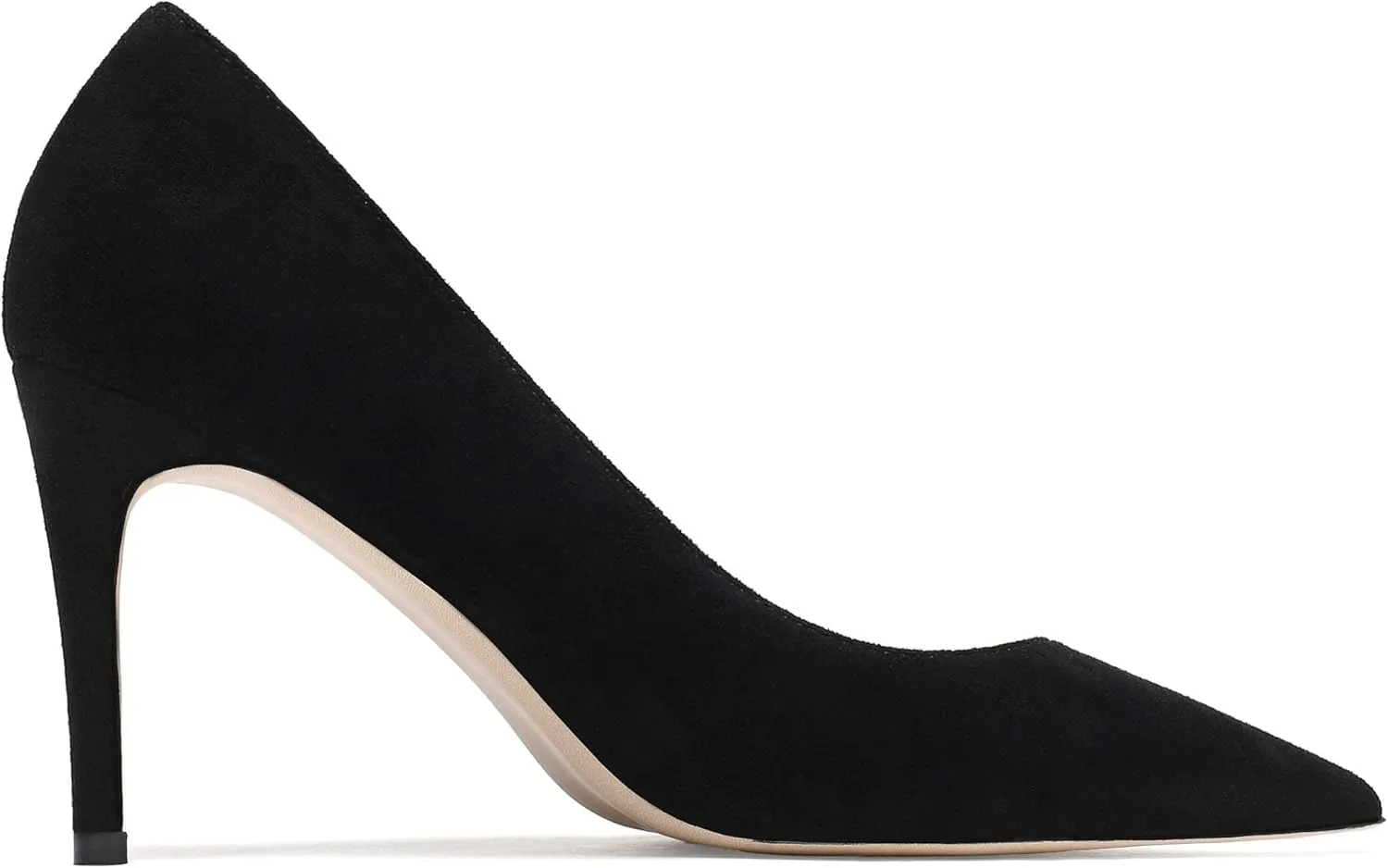 YODEKS Women's Pointed Toe High Heel Pumps Slip On Elegant Stiletto Heel Dress Shoes