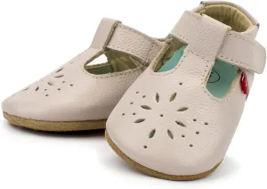 Zutano Easy On Leather Mary Jane Baby Shoes, Anti-Slip and Soft Sole